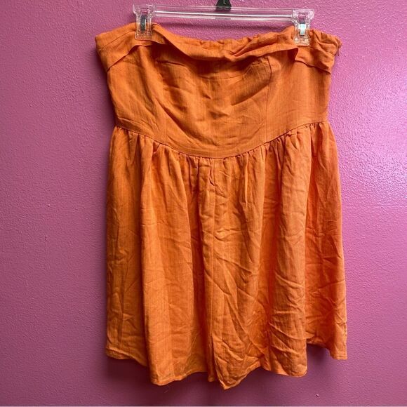 Princess Polly KEHLANI ROMPER ORANGE US 12 - Picture 4 of 6